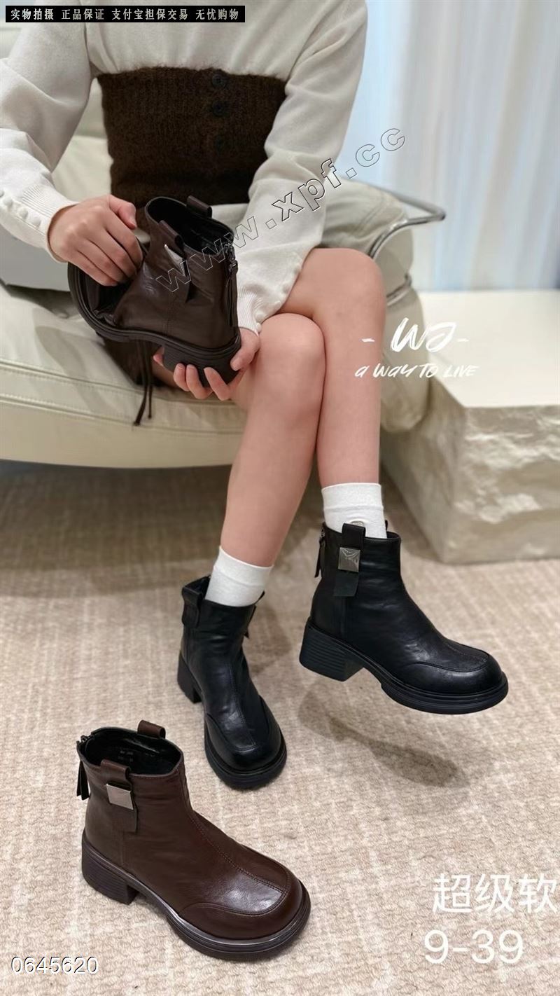 M998时尚短靴9-39  加绒