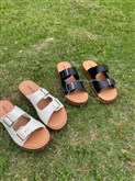 头层牛皮拖鞋