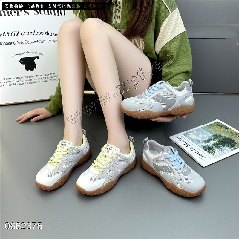 透气网软底德顺鞋