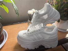 新款8CM厚底休闲网鞋 9085-1