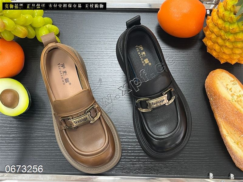 头层牛皮单鞋