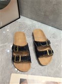 绒皮拖鞋