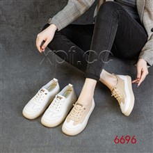 新款头层牛皮女休闲鞋 6696