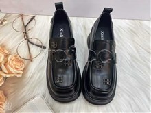 厚底乐福鞋