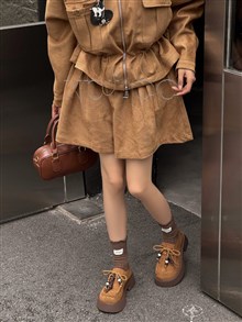 新款厚底时尚百搭袋鼠鞋 5871