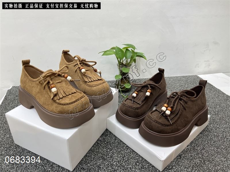新款厚底单鞋 6616