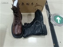 头层牛皮单里短靴