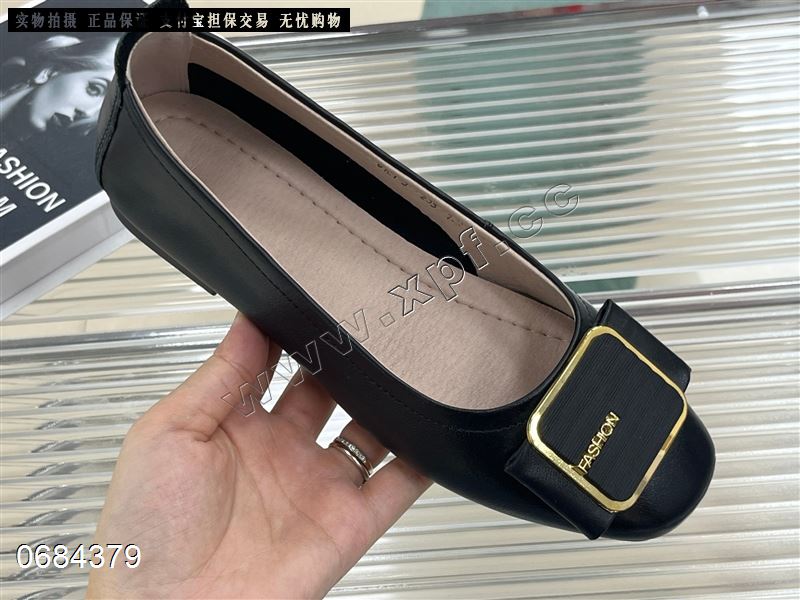 头层牛皮单鞋0121-3