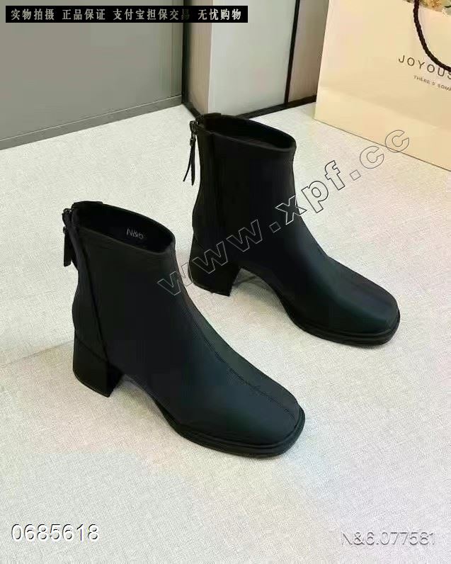 绒里短靴7581