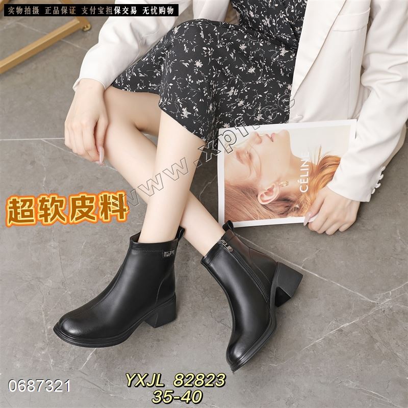 新款绒里短靴82823