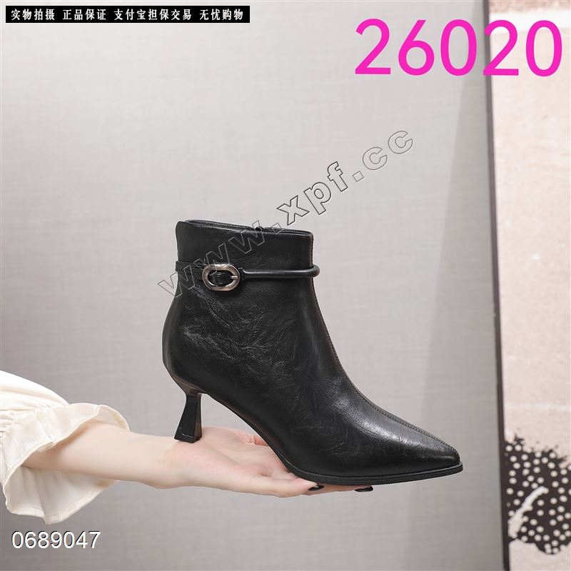 绒里短靴26020