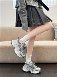 新款女鞋厚底增高老爹鞋防滑慢跑鞋百搭运动休闲鞋8616