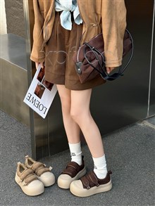 新款磨砂皮休闲鞋6519  -1  单里绒里