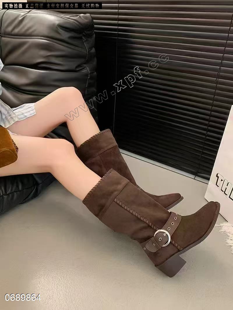 新款绒里高靴95552
