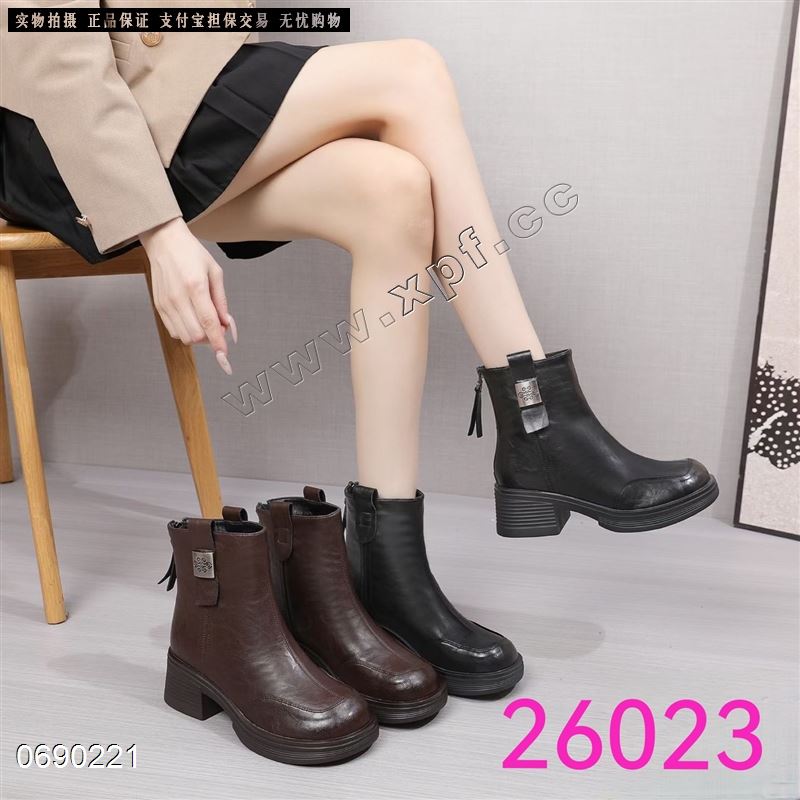 加棉短靴26023