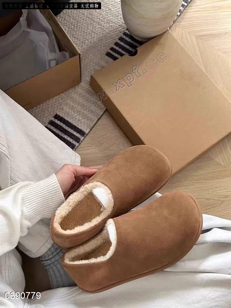 新款磨砂牛皮单鞋小土豆5561