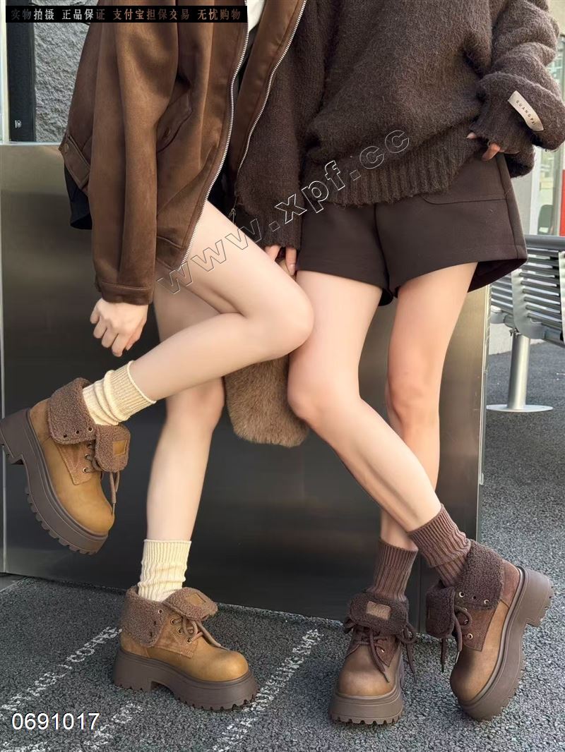 加棉短靴