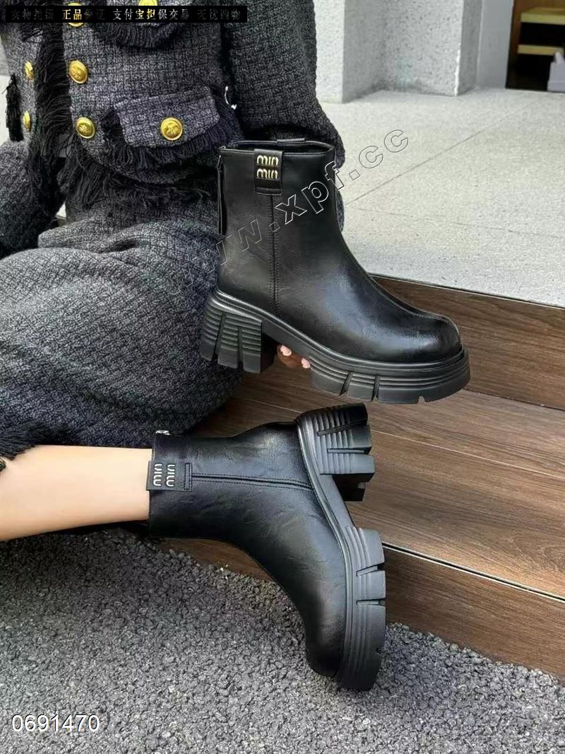 加棉短靴