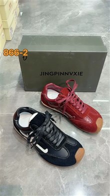 头层牛皮休闲鞋866-2