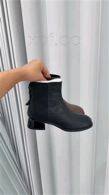 厚棉短靴