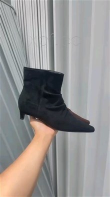 绒里短靴