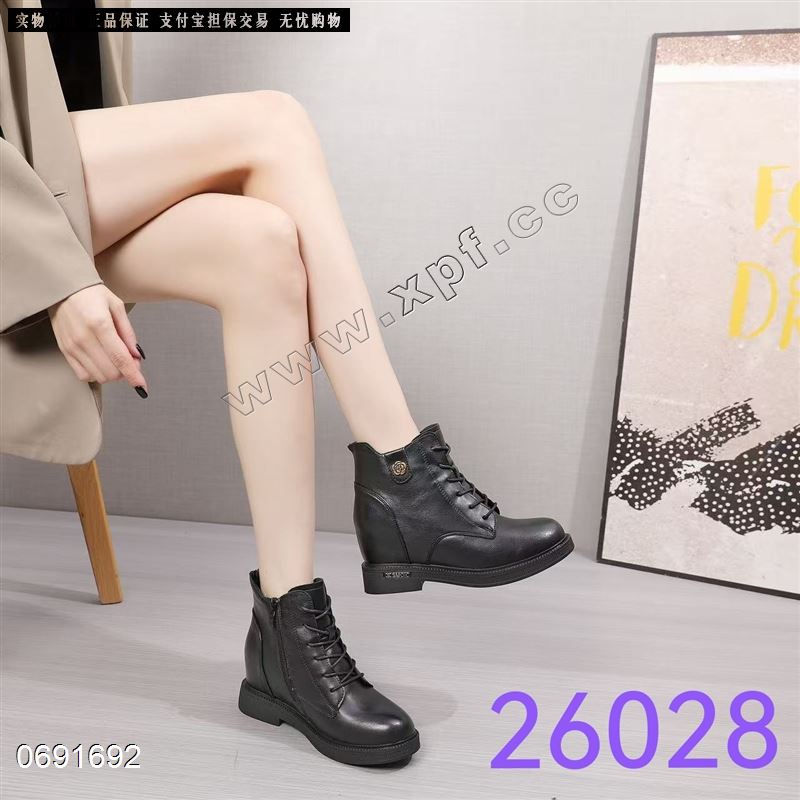 新款绒里短靴26028