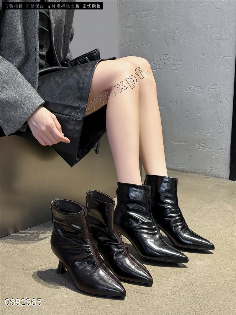 小CK  绒里短靴8823