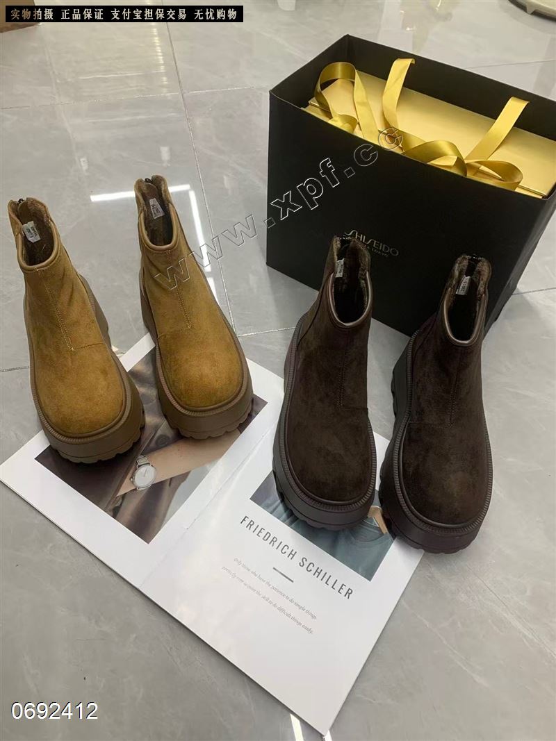 时尚短靴  有单有棉