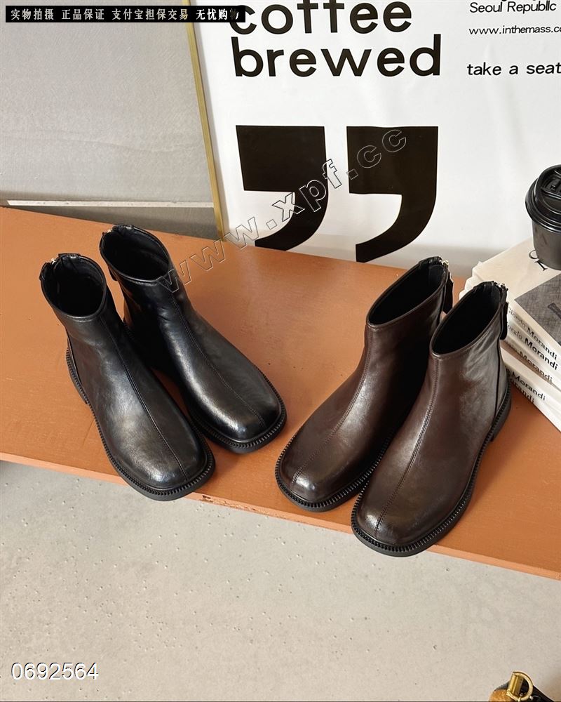 加棉短靴马丁靴7901