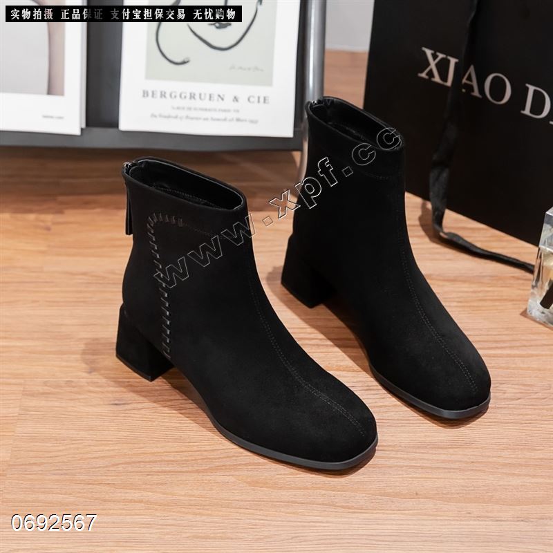 加棉短靴马丁靴32-83