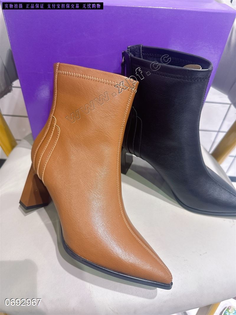 时尚绒里短靴2311-603