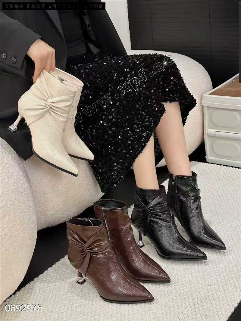 绒里时装短靴2311-616