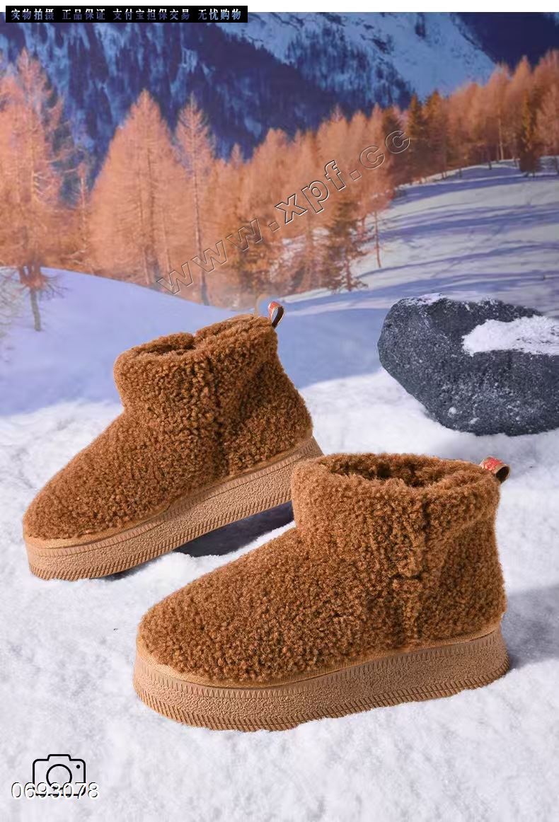 泰迪雪地靴