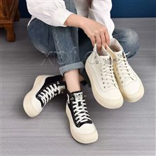 新款头层牛皮高帮休闲鞋HF25678