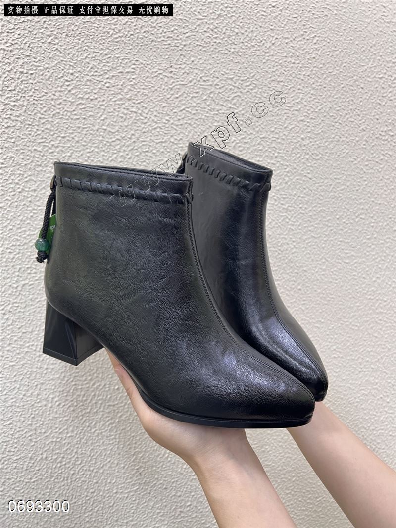 新款大棉短靴6855