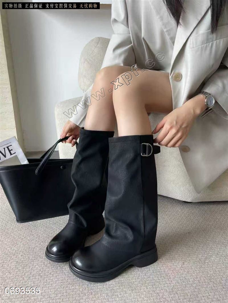 鹿纤绒里短靴02-056