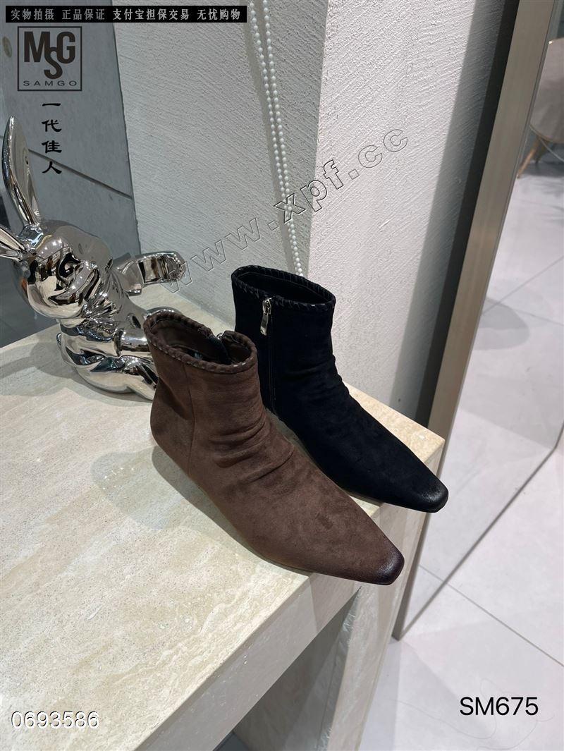 时尚短靴 SJ675..SM675  单里棉里都有
