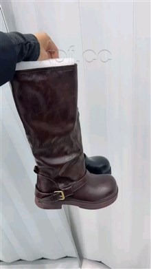 加棉高靴