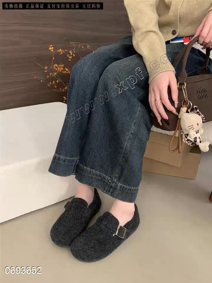 时尚单鞋52332  棉里