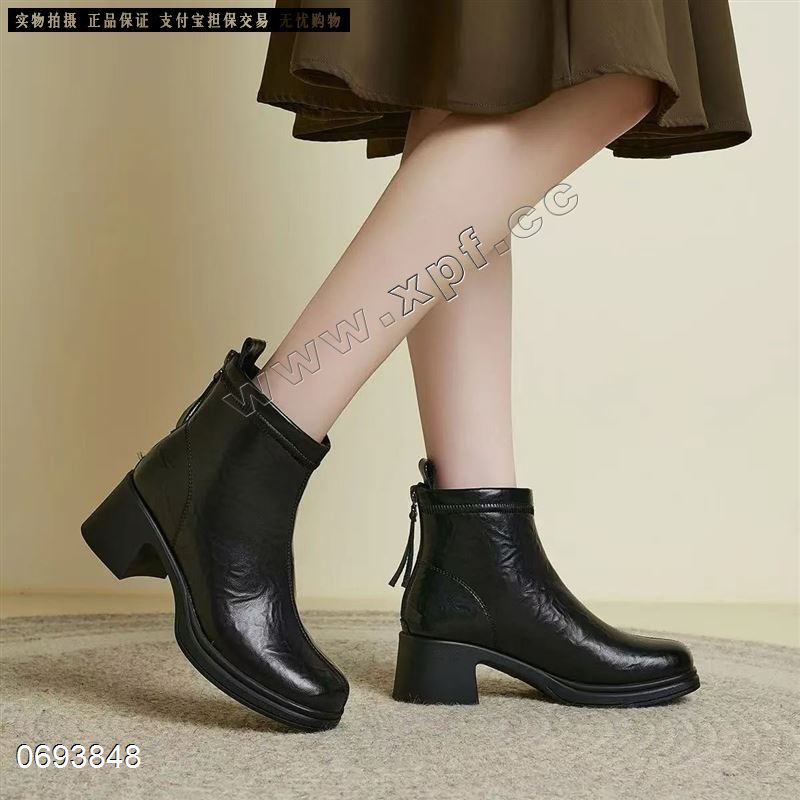 时尚绒里马丁靴2225  件批