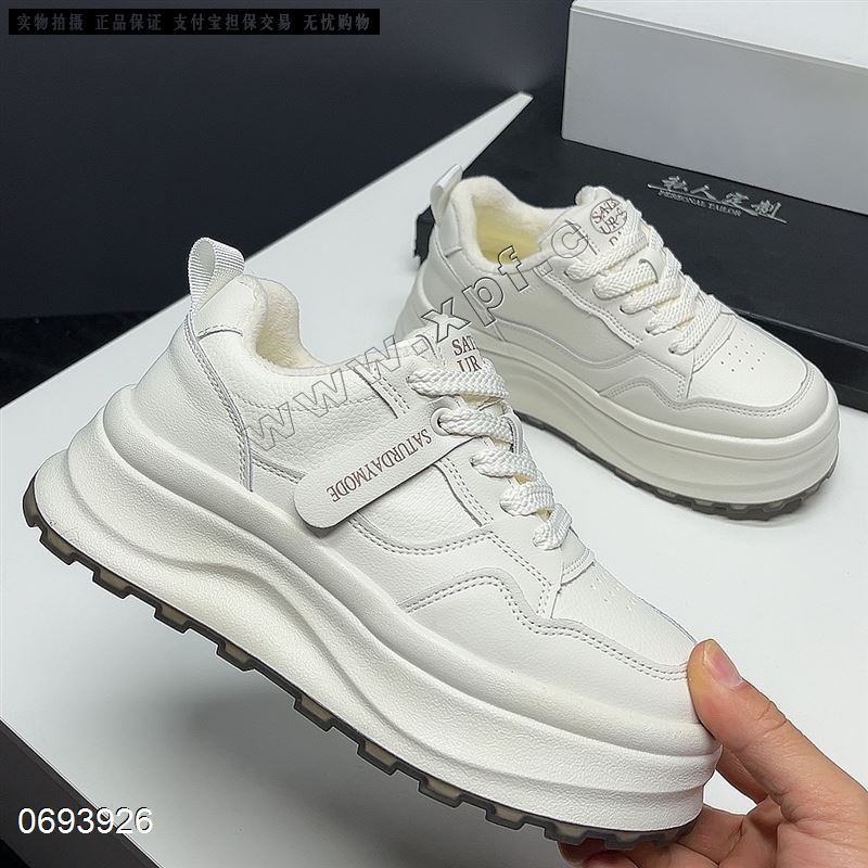 新款加绒小白鞋8862-1