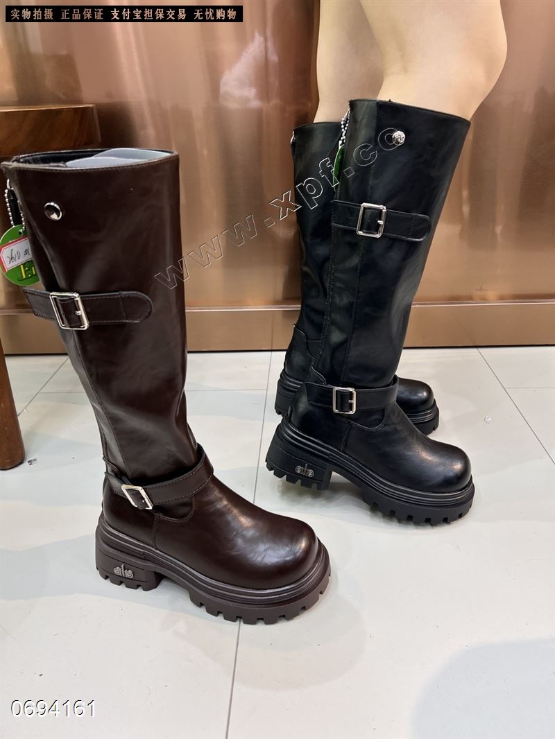 新款加棉高靴6698