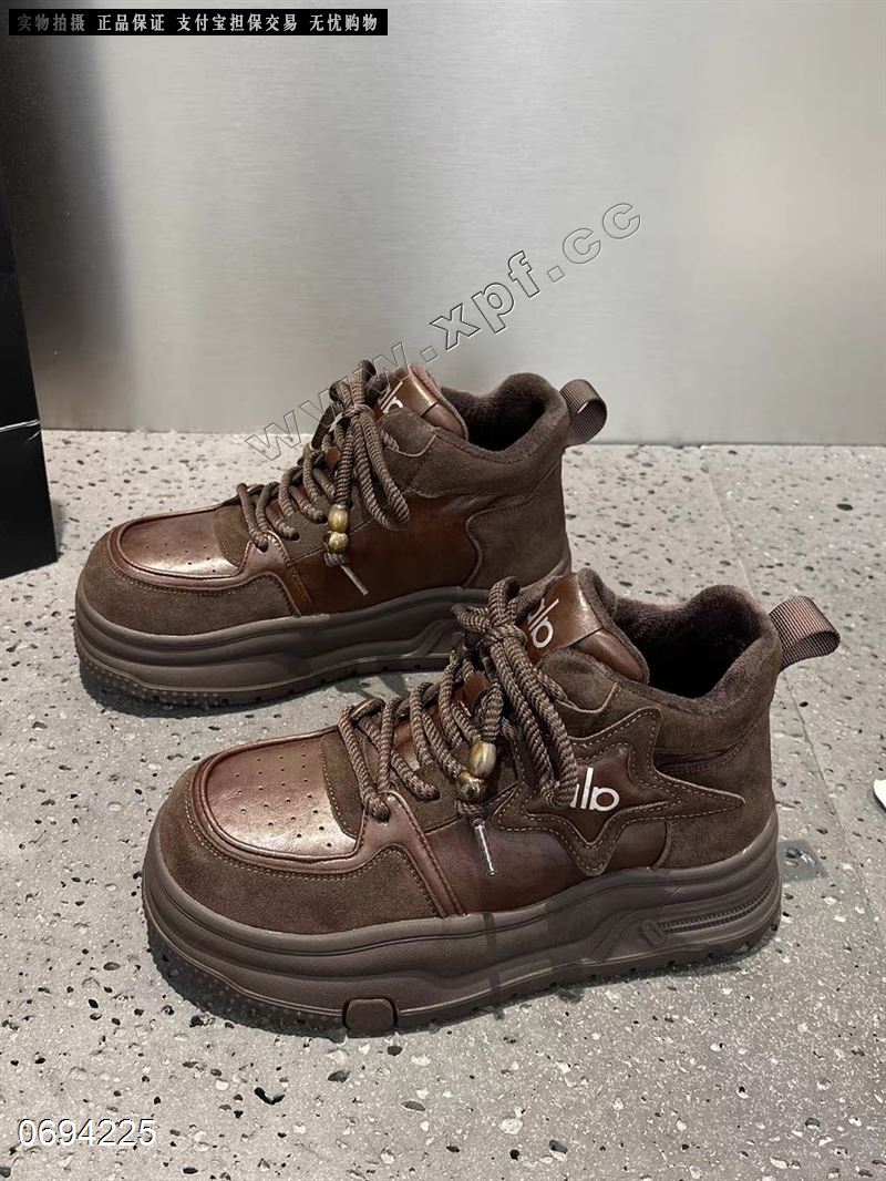 MG  加绒高帮休闲鞋