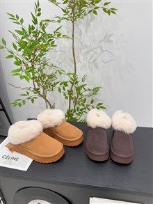 真皮真毛雪地靴