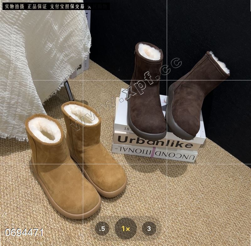 新款磨砂皮雪地靴60318