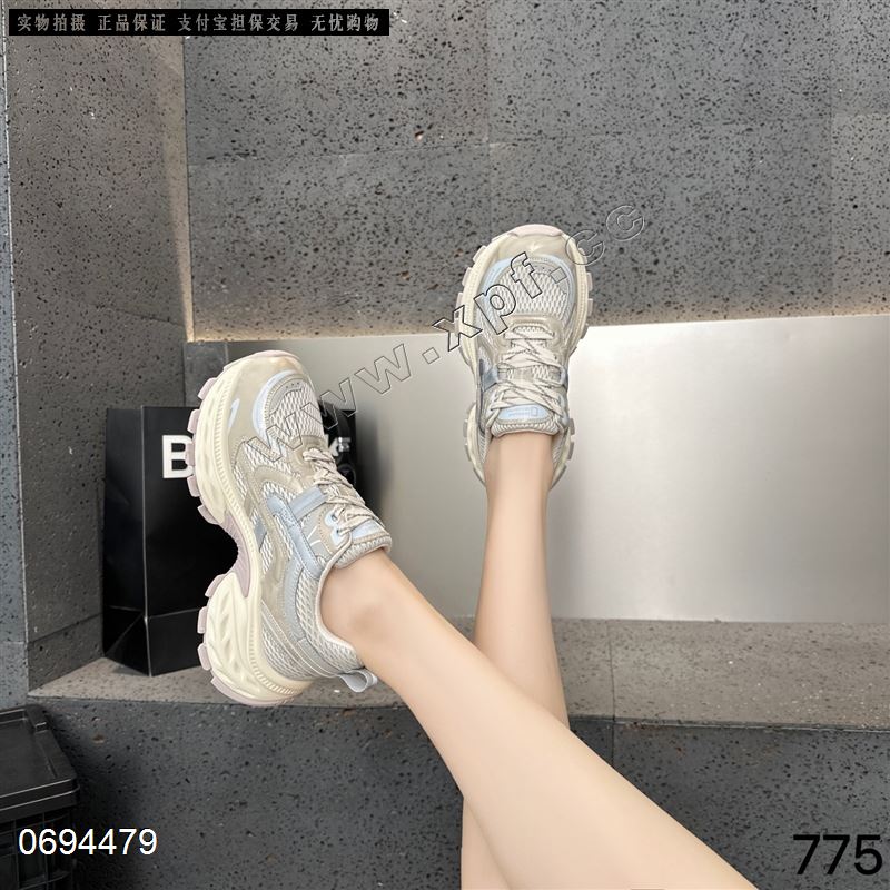 新款厚底老爹鞋运动鞋 775  单里   跟高： 6cm