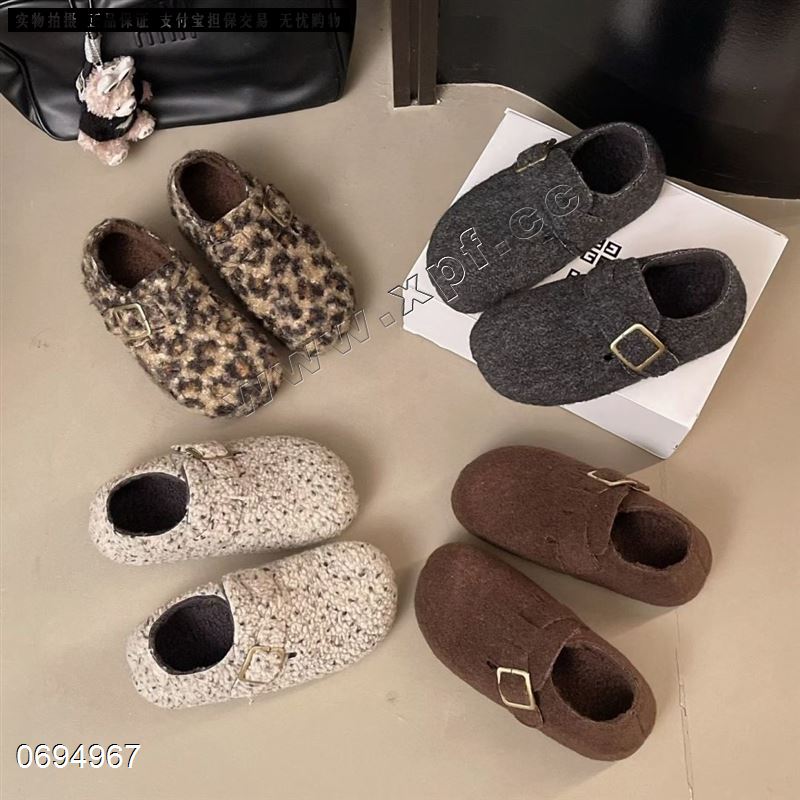 新款绒里毛毛鞋1455