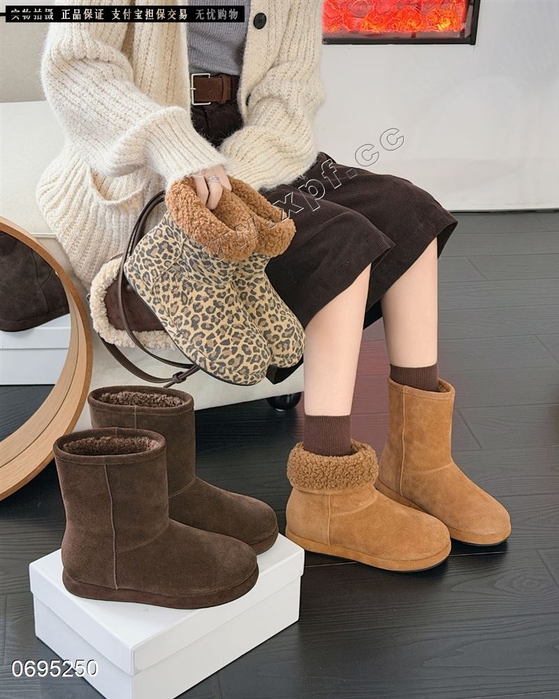 新款磨砂皮雪地靴25199