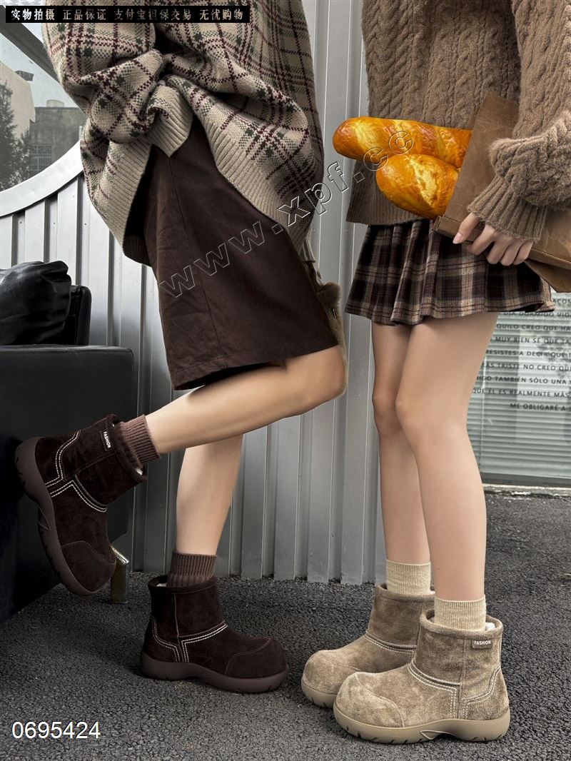 新款真皮韩系🇰🇷百搭经典雪地靴2857-9