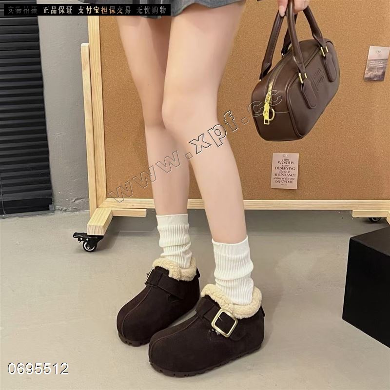 新款真皮加棉勃肯鞋26301-111